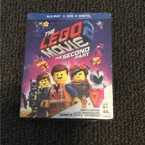 The Lego movie the second part on blu-ray